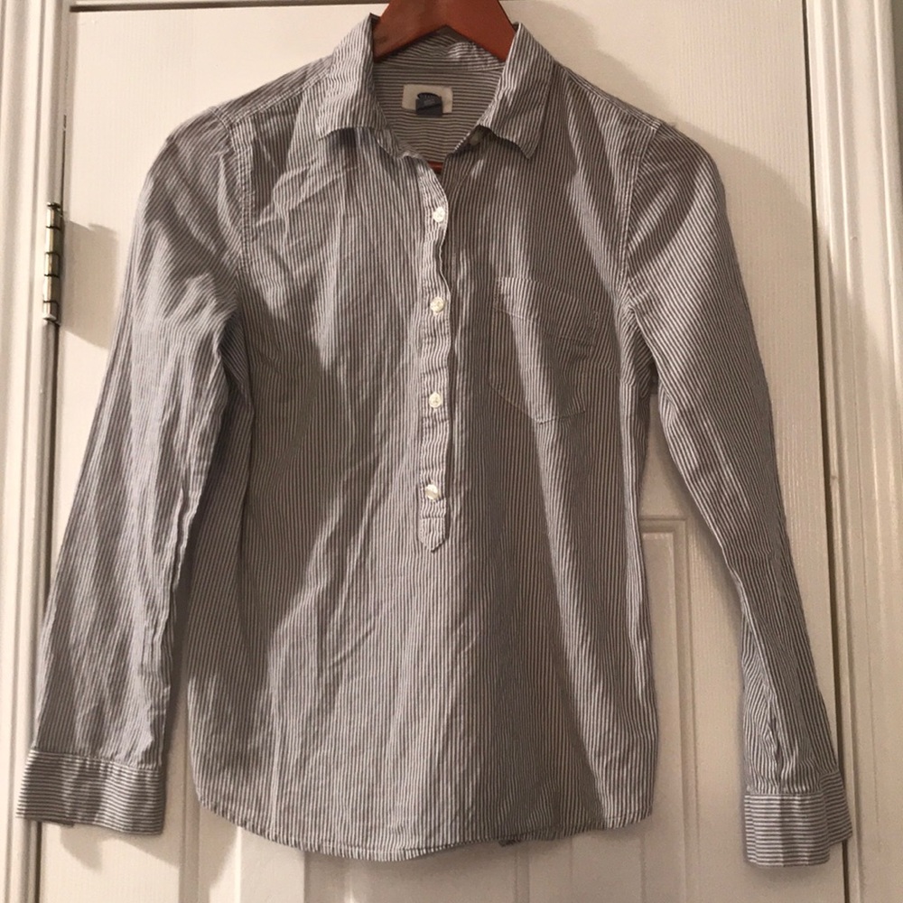 Old navy pull over button up
